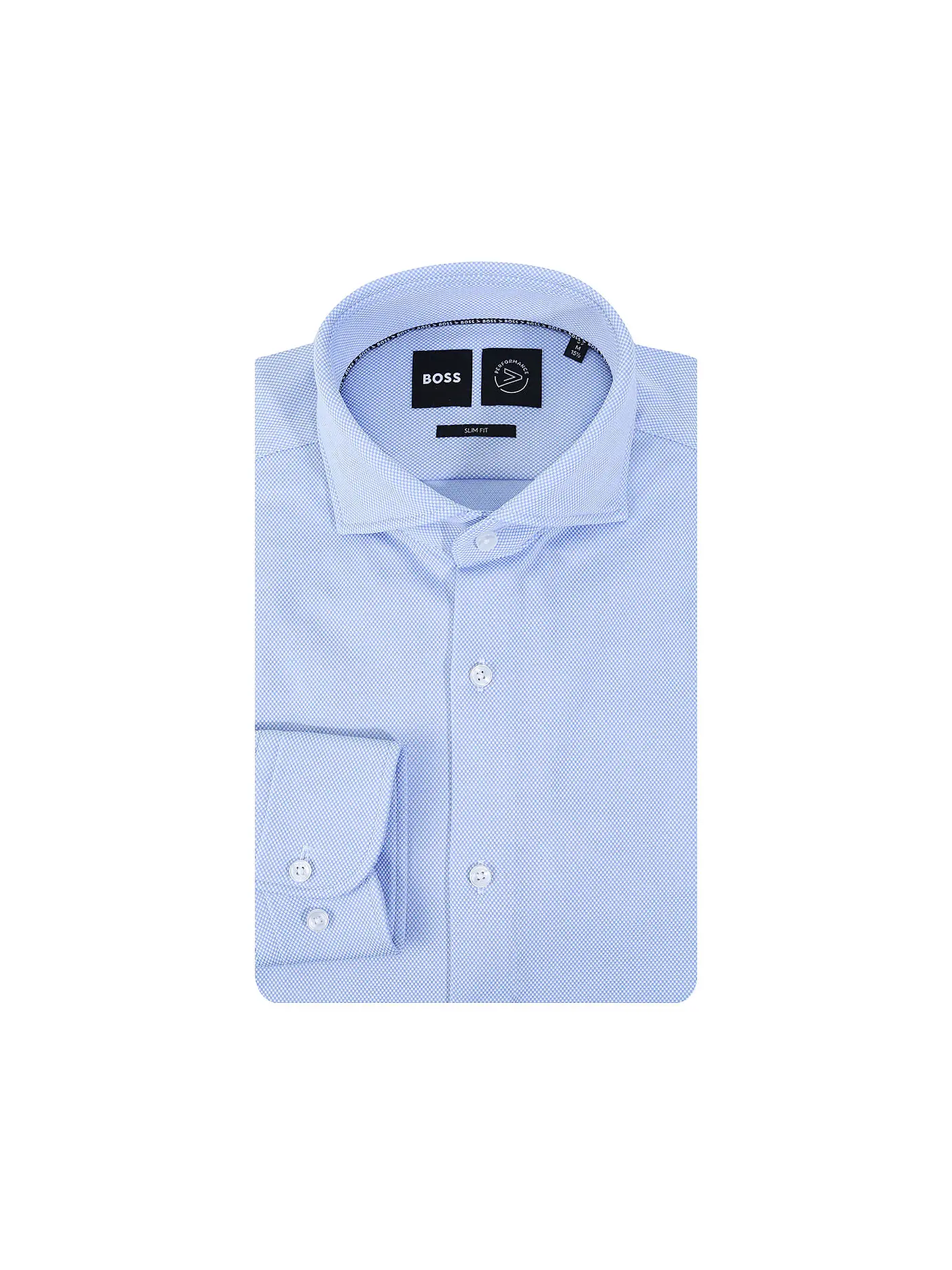 BOSS | Hemd Slim Fit Hank | blau
